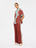(Pre-Order) Kivari - Enzo Shirt (Maroon) Kivari