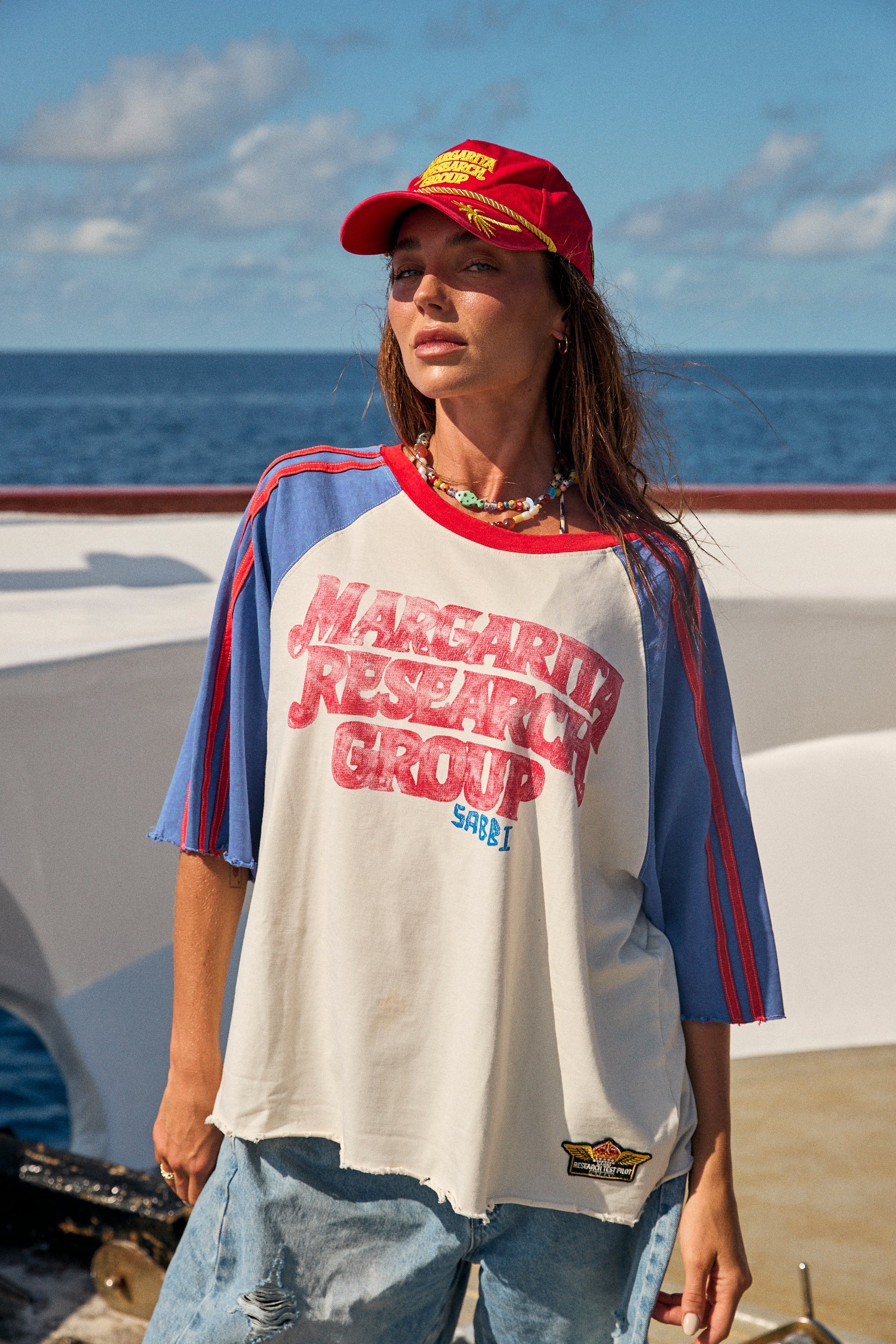 Sabbi - The Margie Research Group Tee (Royal) Sabbi