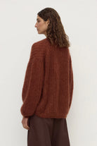 Assembly Label - Tulsa Mohair Knit (Burnt Amber) Assembly Label