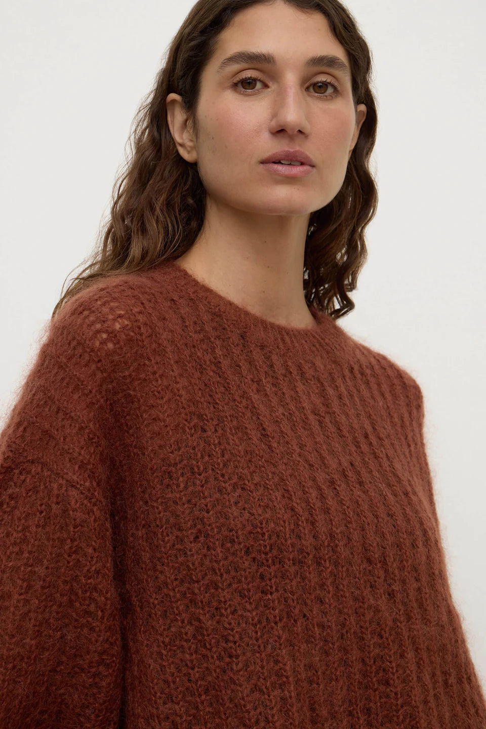 Assembly Label - Tulsa Mohair Knit (Burnt Amber) Assembly Label