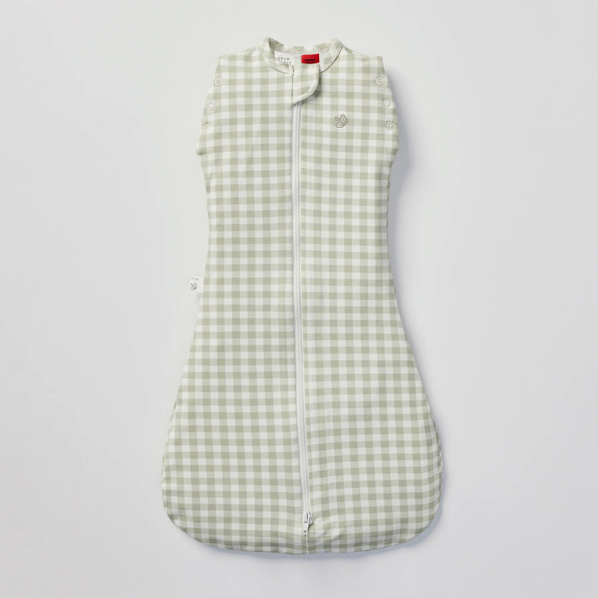 KYND Baby - Swaddle Sleeping Bag (Gumleaf Gingham) KYND Baby