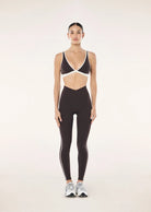 P.E Nation - Vibe Sports Bra (Coffee/Whisper White) P.E Nation