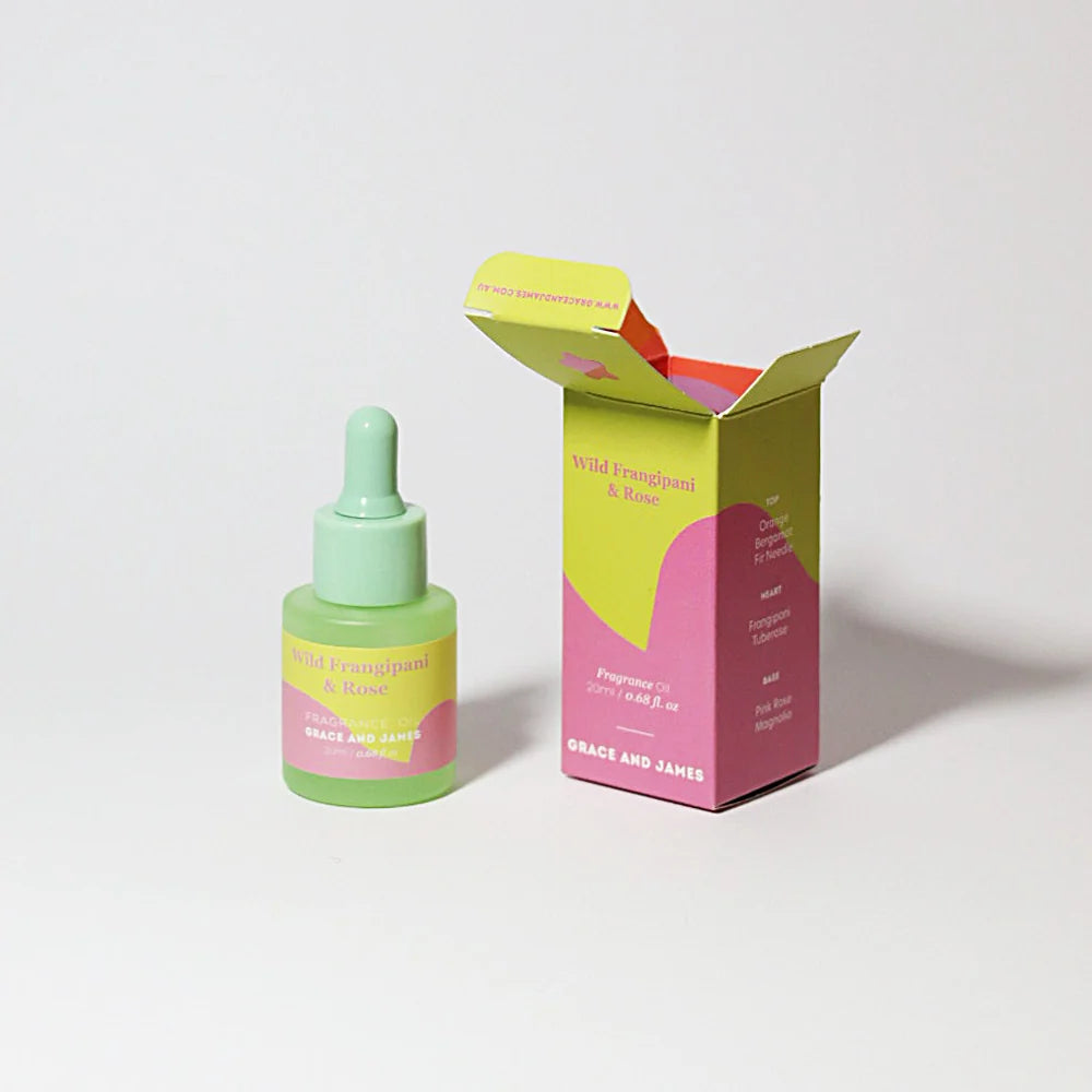 Grace & James - Bloom Collection Air Freshener Refill (Wild Frangipani & Rose) Grace and James