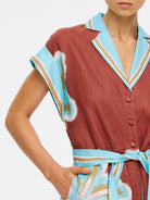 (Pre-Order) Kivari - Enzo Playsuit (Maroon) Kivari