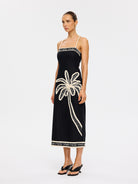 Kivari - Zaria Midi Dress (Black) Kivari