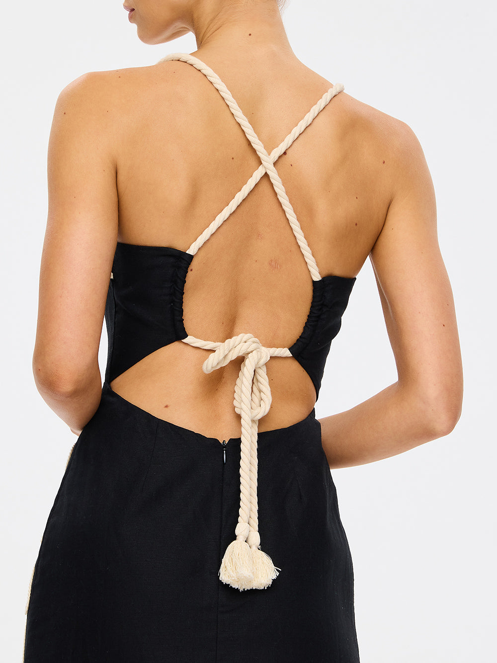 Kivari - Zaria Midi Dress (Black) Kivari