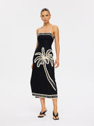 Kivari - Zaria Midi Dress (Black) Kivari