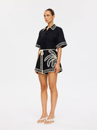 Kivari - Zaria Playsuit (Black) Kivari