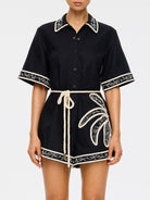 Kivari - Zaria Playsuit (Black) Kivari