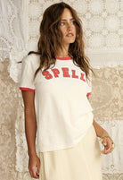 Spell - Roomie Shrunken Sports Tee (Sand) Spell