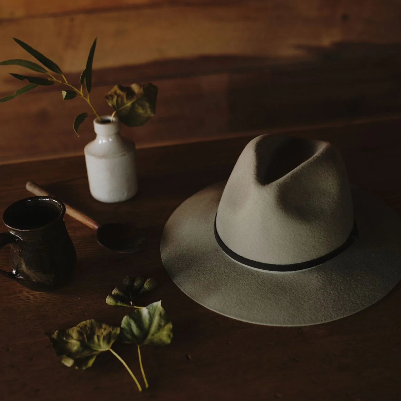 Will & Bear - Anderson Felt Fedora Hat (Sage) Will + Bear