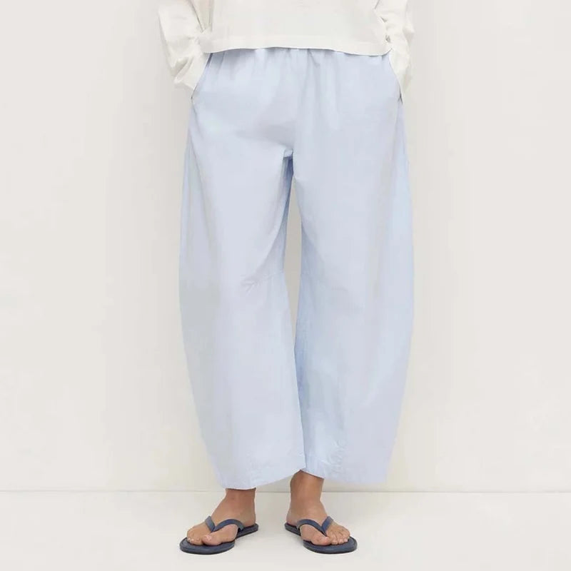 Assembly Label - Elaine Cotton Pant (Powder Blue) Assembly Label