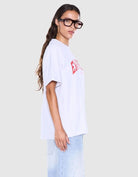 Ena Pelly - Sophia Relaxed Tee (White Marle) Ena Pelly