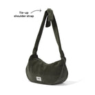 OiOi - Luna Crossbody (Moss Green Corduroy) OiOi