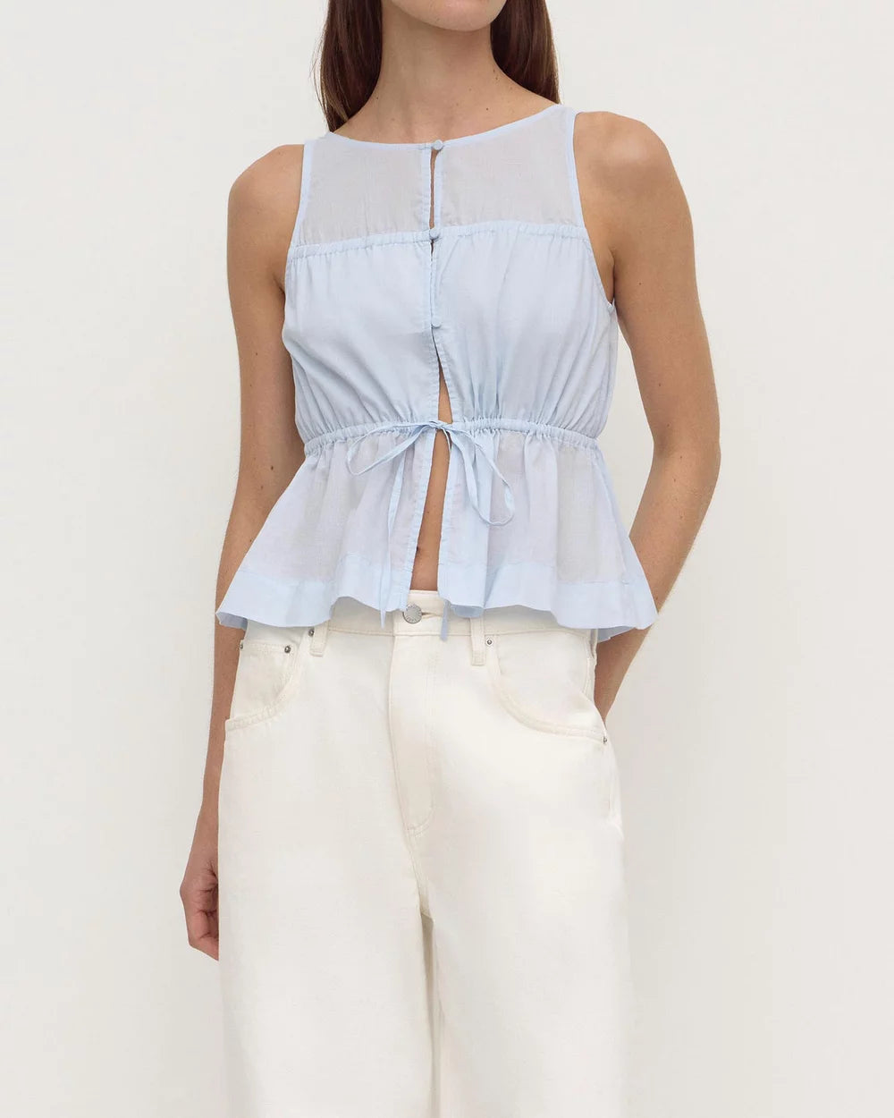 Assembly Label - Suzie Top (Powder Blue) Assembly Label