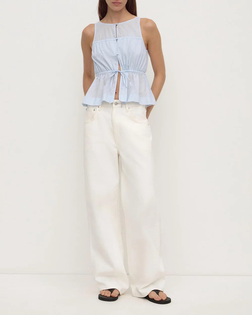 Assembly Label - Suzie Top (Powder Blue) Assembly Label