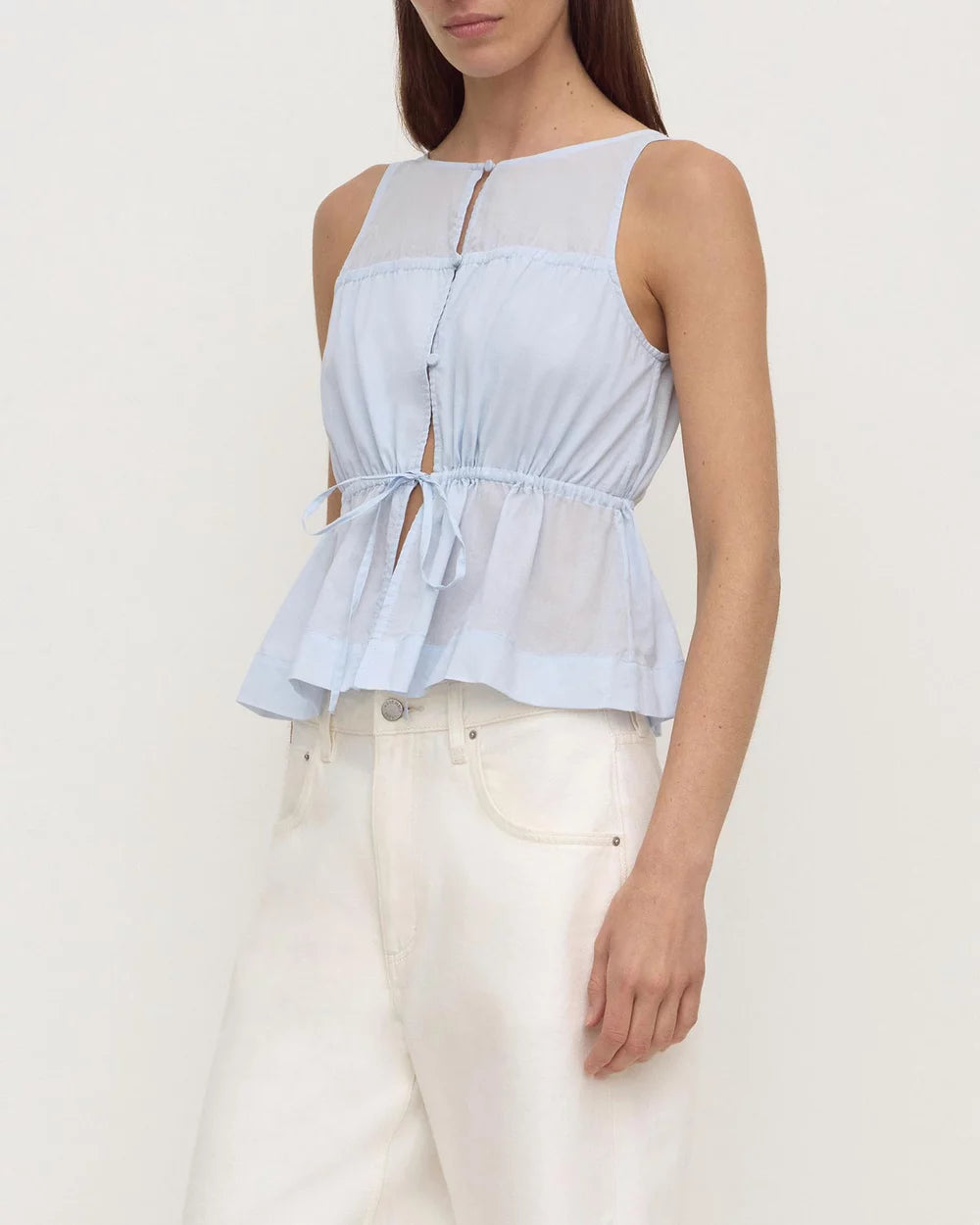 Assembly Label - Suzie Top (Powder Blue) Assembly Label