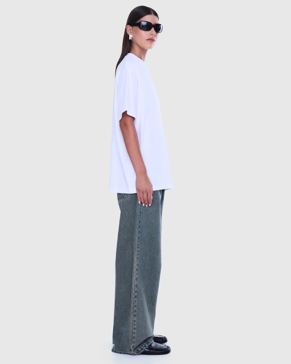 Ena Pelly - Ivy Relaxed Tee (White) Ena Pelly