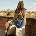 OiOi - Luna Crossbody (Ocean Blue Corduroy) OiOi