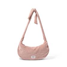 OiOi - Luna Crossbody (Rose Pink Corduroy) OiOi