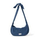 OiOi - Luna Crossbody (Ocean Blue Corduroy) OiOi