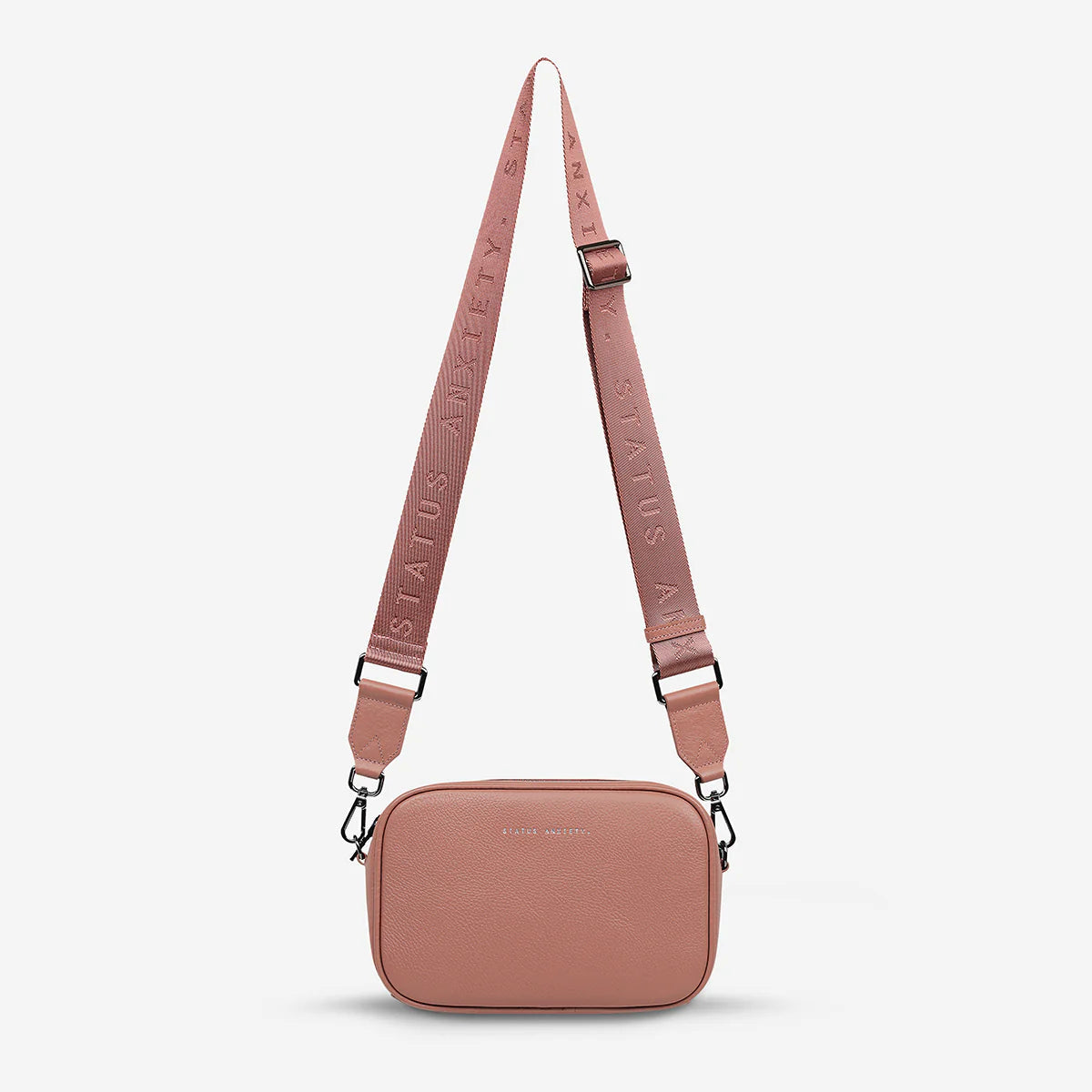 Status Anxiety Plunder With Webbed Strap - Dusty Rose Status Anxiety