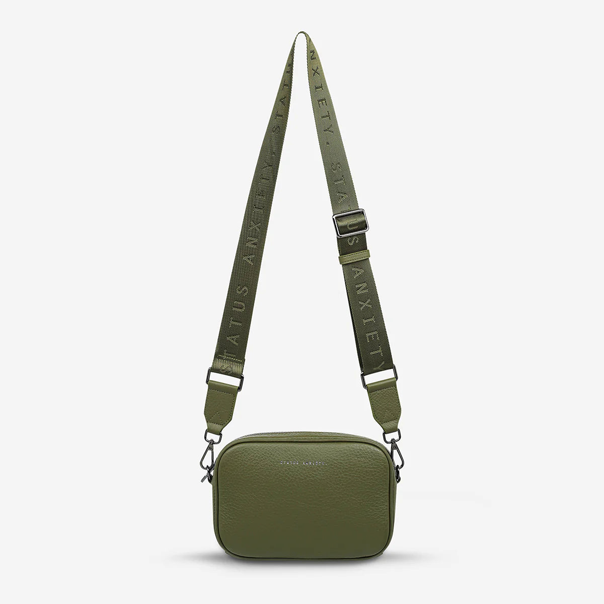 Status Anxiety Plunder With Webbed Strap - Khaki Status Anxiety