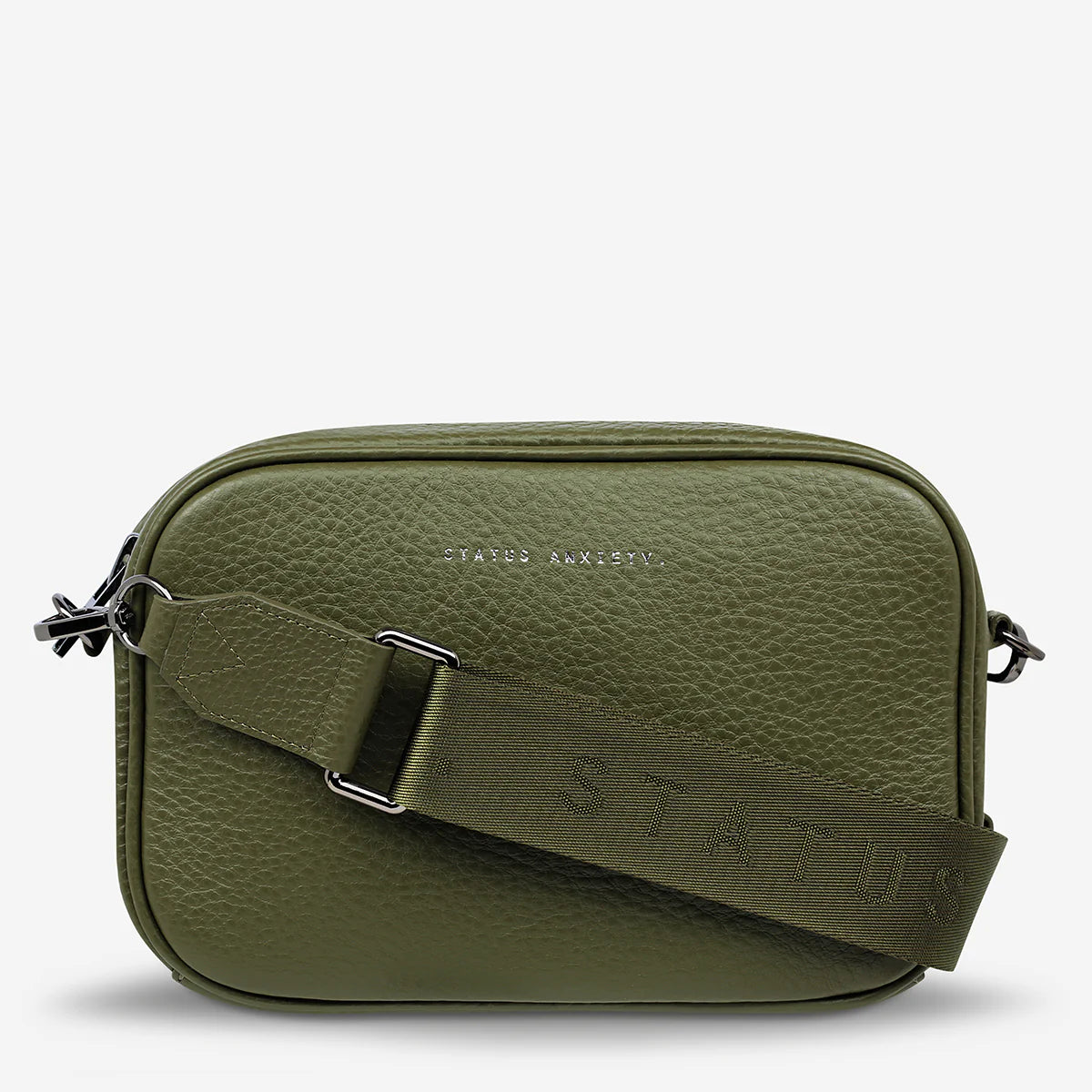 Status Anxiety Plunder With Webbed Strap - Khaki Status Anxiety