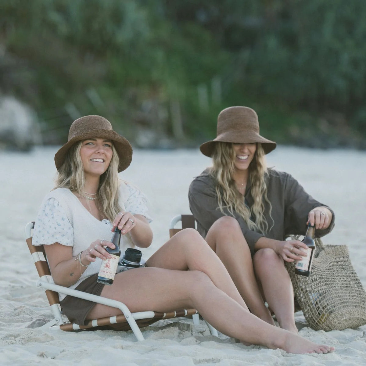 Will & Bear - Sunny Brown Crushable Straw Hat Will + Bear