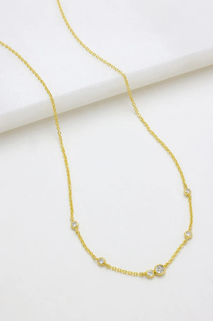 Zafino - Amy Mini Necklace (Gold) Zafino