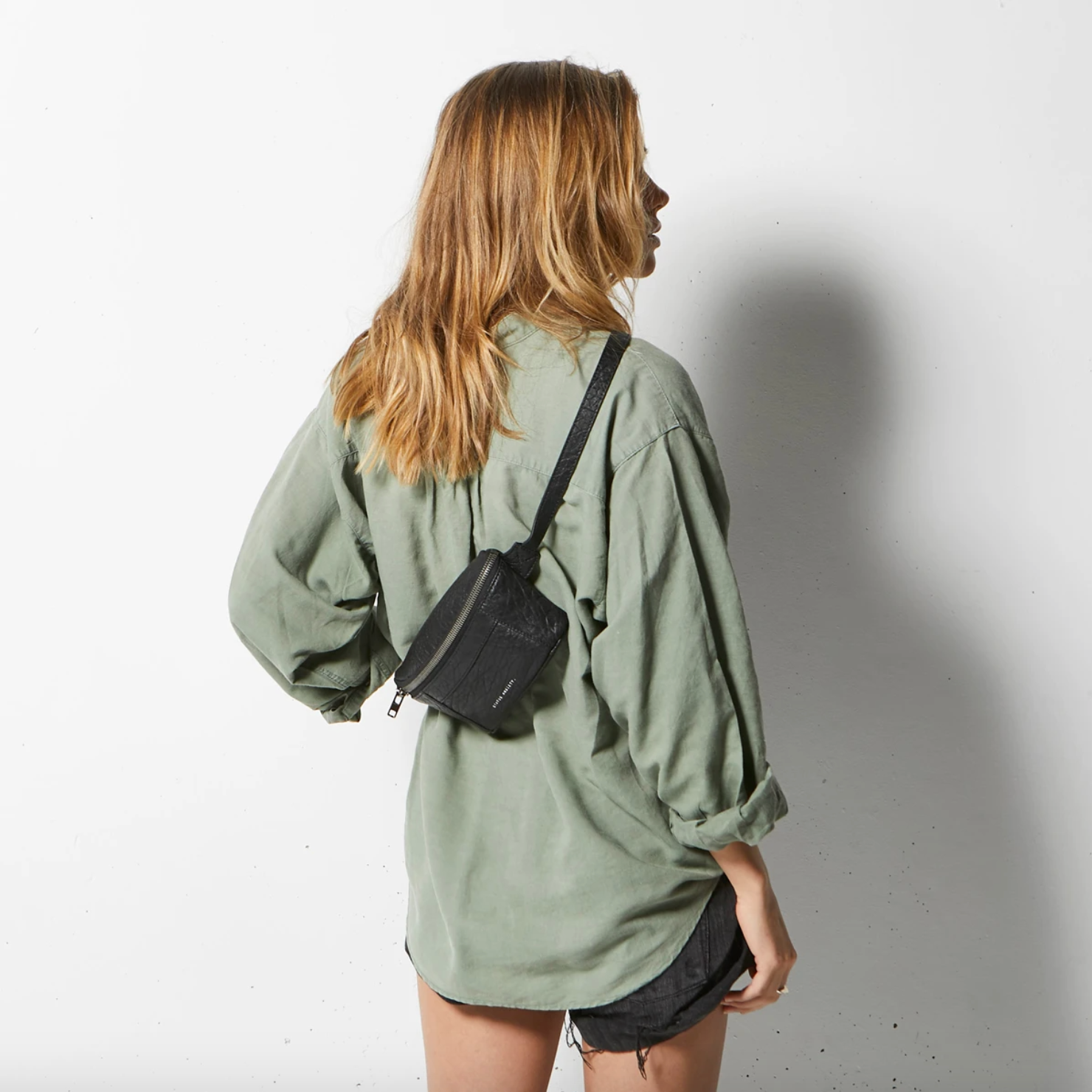 Status Anxiety Best Lies Bum Bag - Black Bubble Status Anxiety