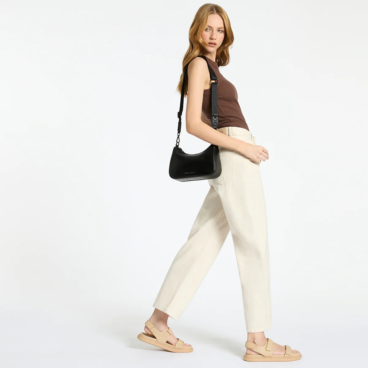 Status Anxiety - Look Both Ways Bag (Black) Status Anxiety