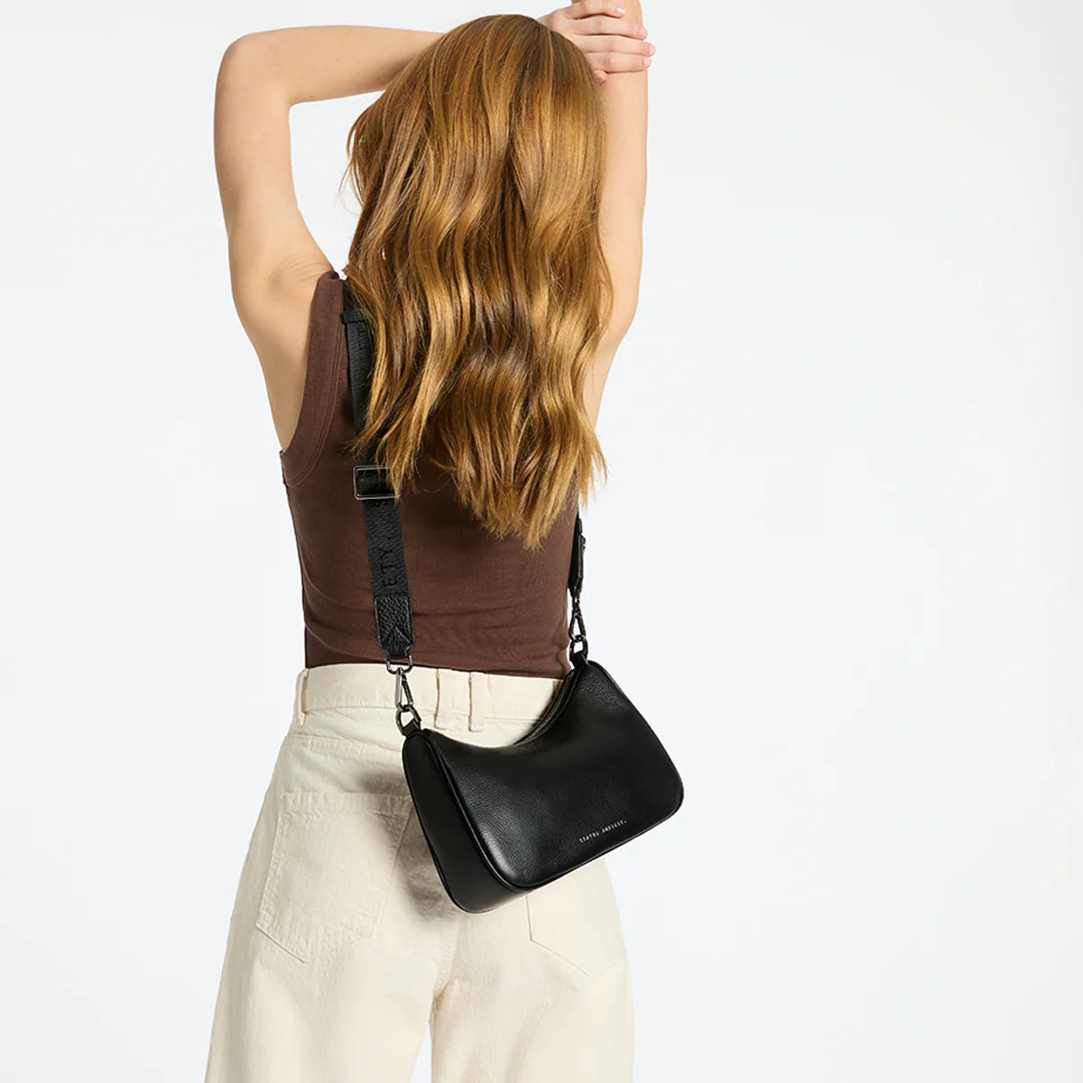 Status Anxiety - Look Both Ways Bag (Black) Status Anxiety