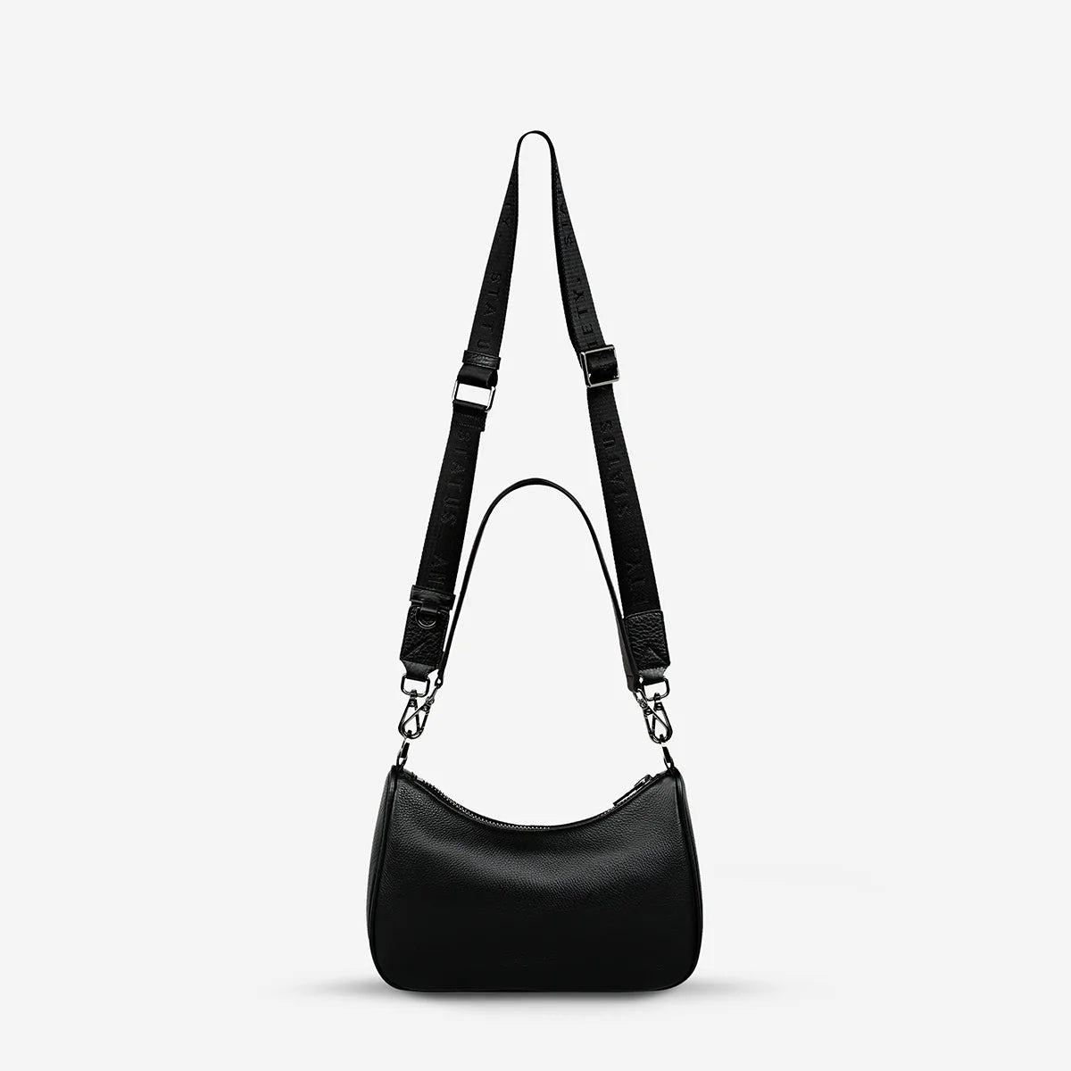 Status Anxiety - Look Both Ways Bag (Black) Status Anxiety
