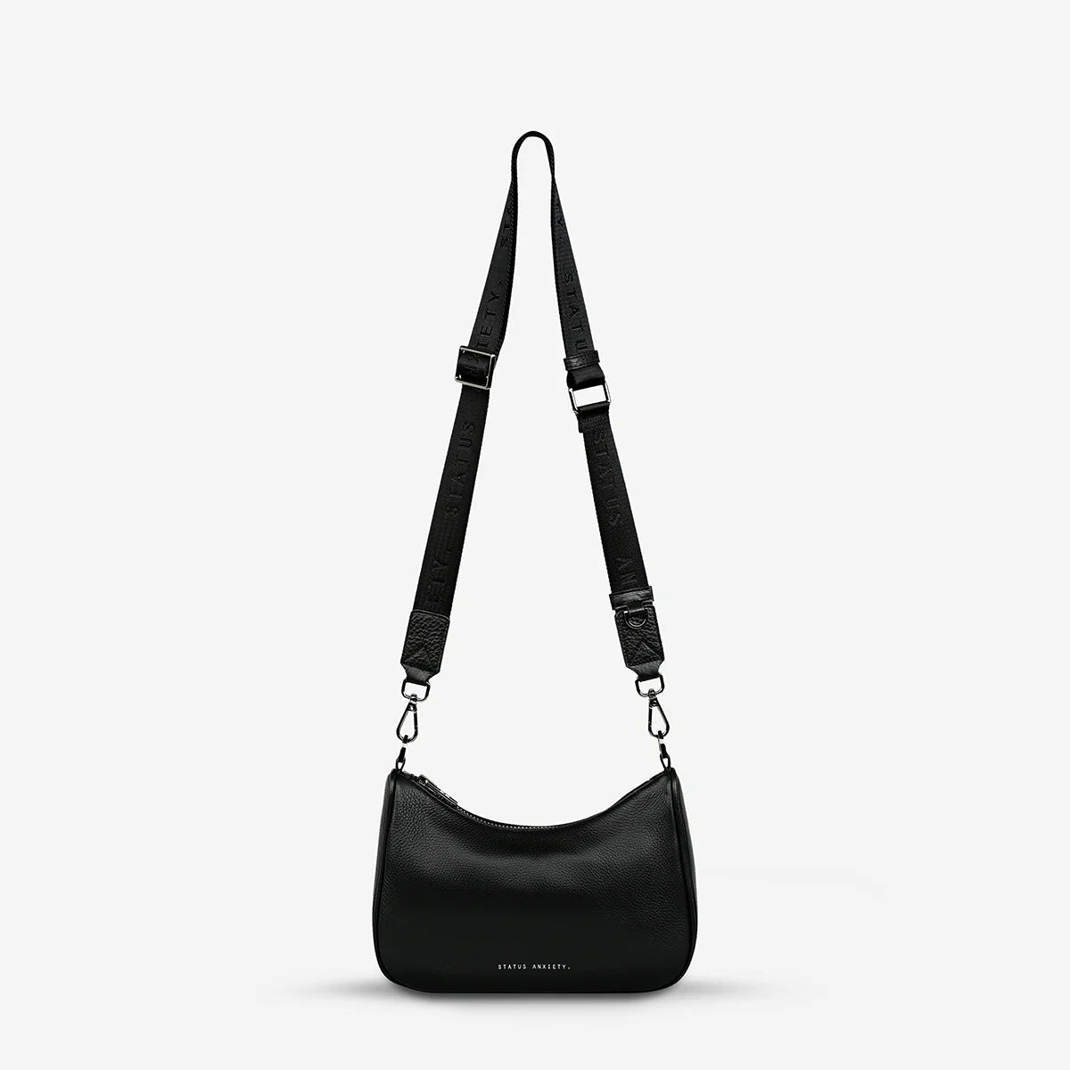Status Anxiety - Look Both Ways Bag (Black) Status Anxiety