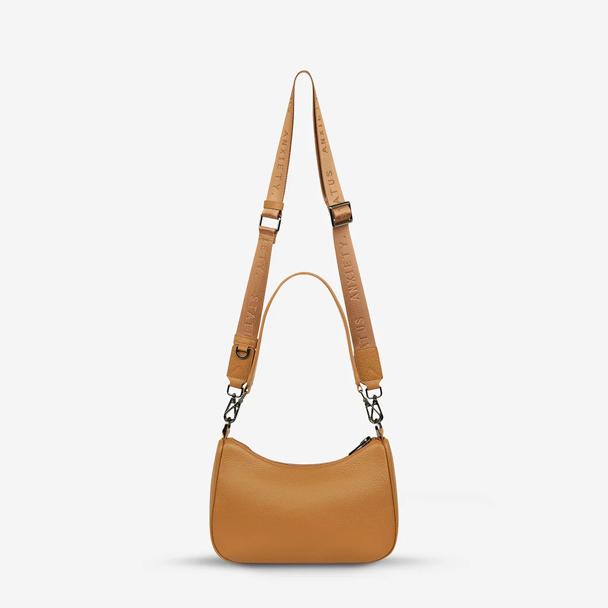 Status Anxiety - Look Both Ways Bag (Tan) Status Anxiety