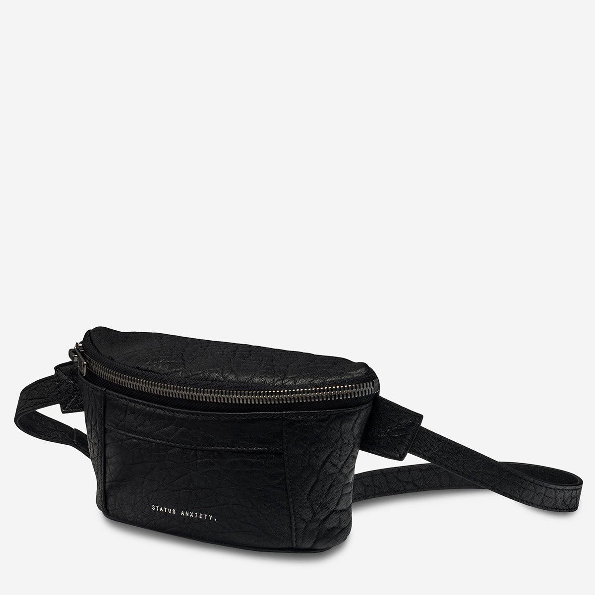 Status Anxiety Best Lies Bum Bag - Black Bubble Status Anxiety
