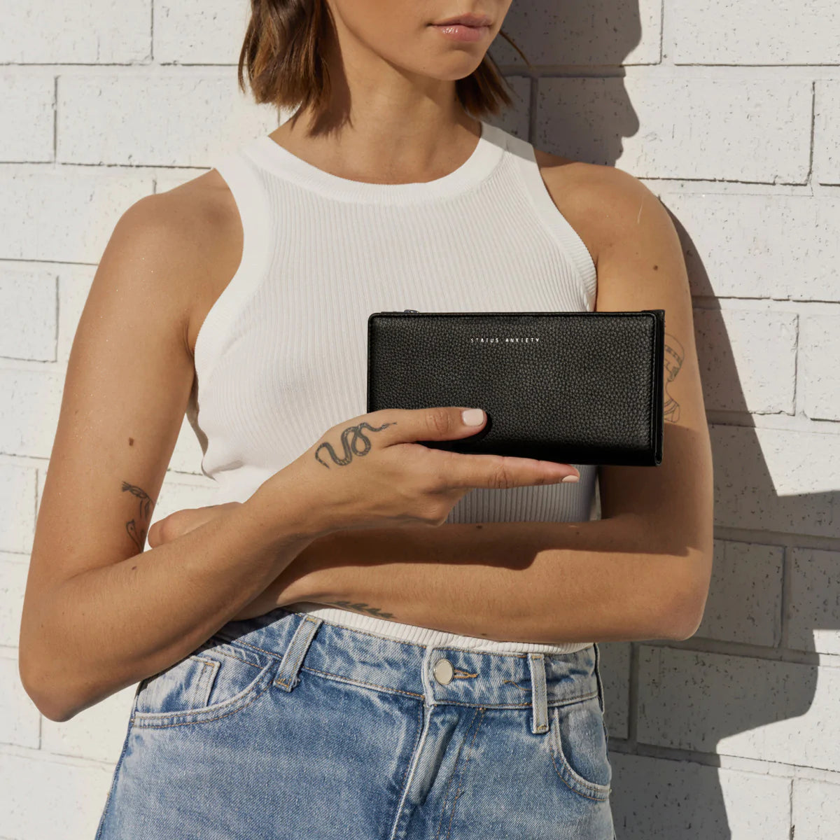 Status Anxiety Old Flame Wallet - Black Status Anxiety
