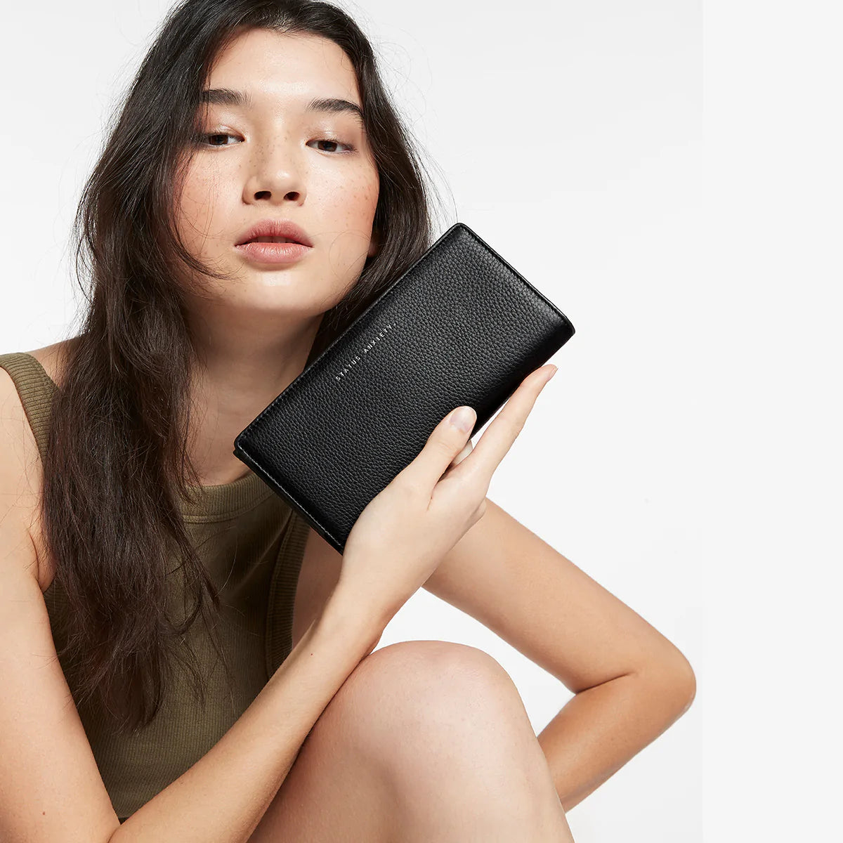 Status Anxiety Old Flame Wallet - Black Status Anxiety
