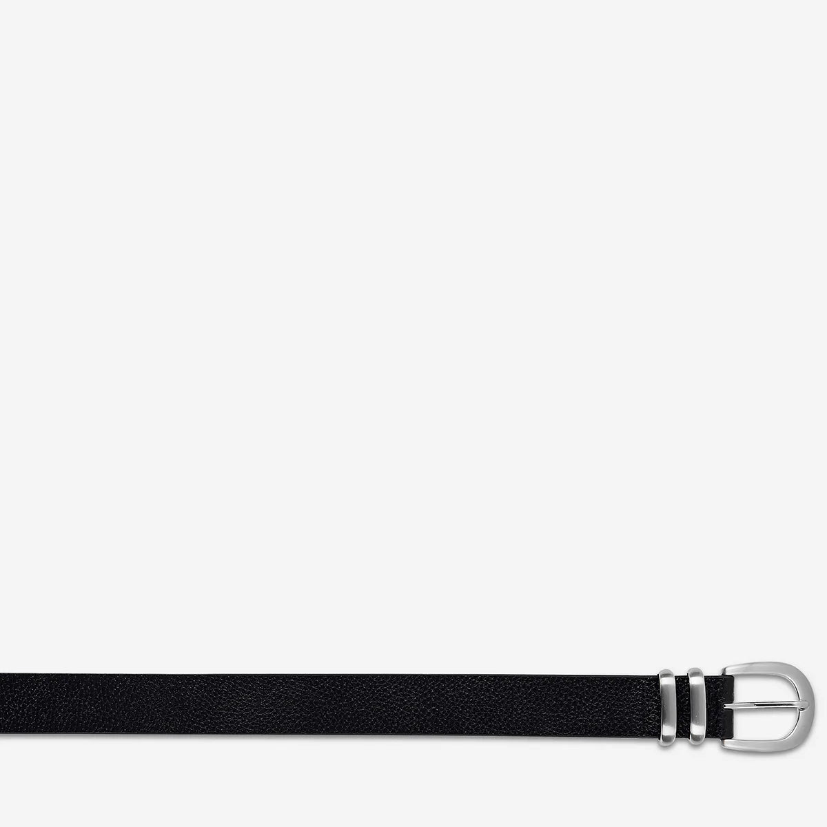 Status Anxiety - Let It Be Belt (Black/Silver) Status Anxiety